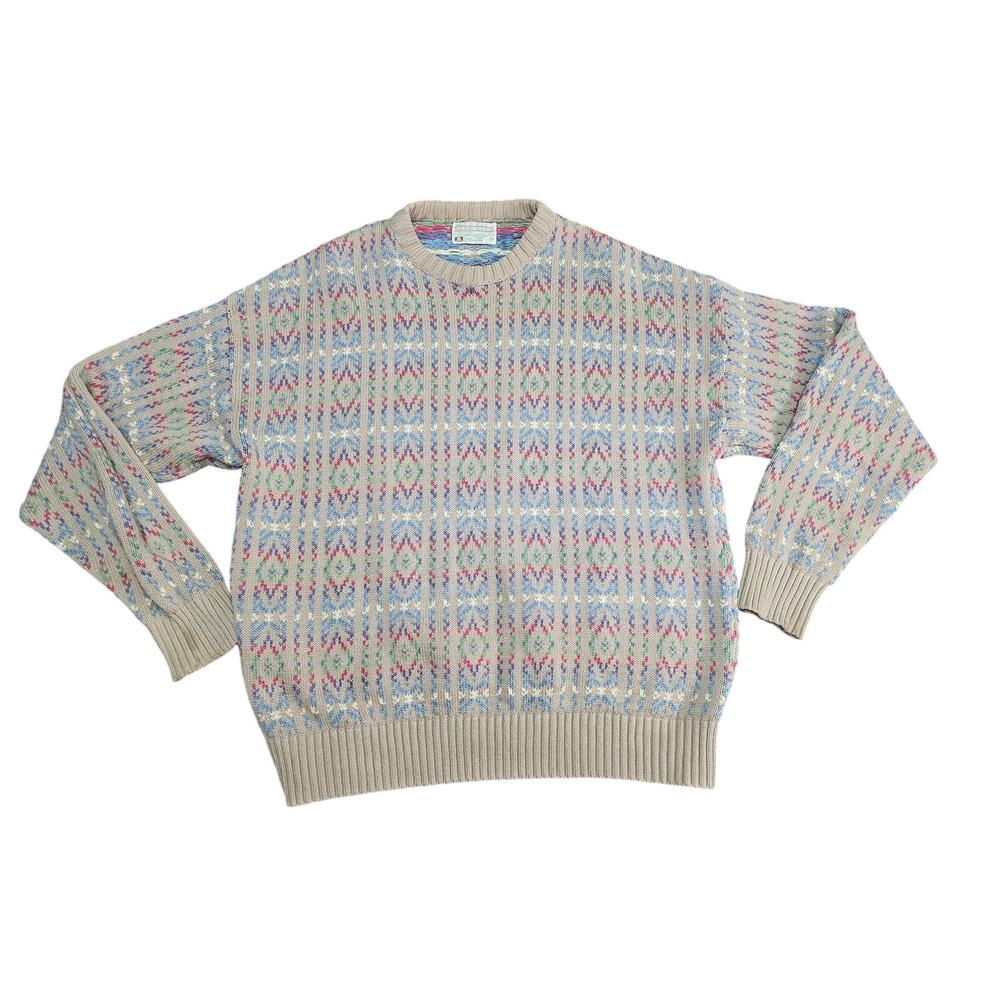 VINTAGE MEN'S LORD JEFF‎ COTTON  SWEATER